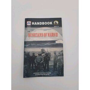Musicians Of Mars II Book Center For Army Lessons Handbook April 16 Combined Arm